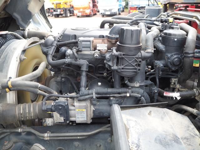 コンドル 　増々トン　２デフ　リターダ　ワイド　古河ユニック製　大型用５００シリーズ　ＵＲＵ５０３ＲＫＫ　３段クレーン　ラジコン付　上物同年　アルミブロック平ボディ　リーフサス　ターボ２８０馬力　積載１０．５ｔ（49枚目）