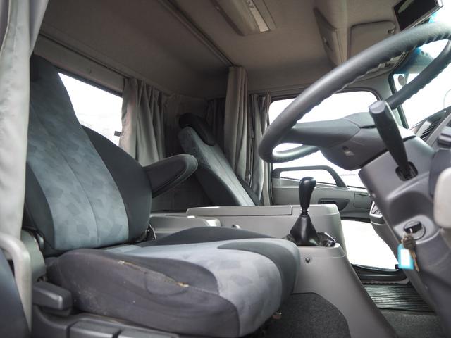 コンドル 　増々トン　２デフ　リターダ　ワイド　古河ユニック製　大型用５００シリーズ　ＵＲＵ５０３ＲＫＫ　３段クレーン　ラジコン付　上物同年　アルミブロック平ボディ　リーフサス　ターボ２８０馬力　積載１０．５ｔ（55枚目）