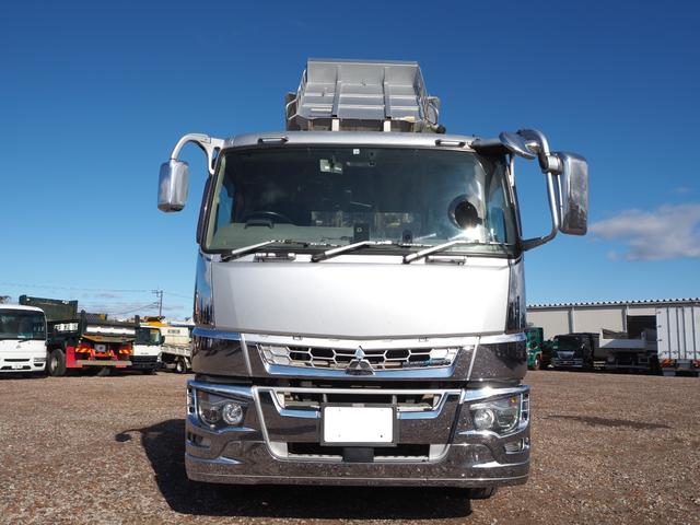 スーパーグレート 　３軸高床　２デフ　極東　汚泥運搬車／汚泥ダンプ／天蓋ダンプ／タンク車　ＤＤ１０－７７１Ｔ　８．９立米　オールステンレスボディ　リーフサス　積載８．７ｔ　ＳｈｉｆｔＰｉｌｏｔ（２ペダル）　デフロック（16枚目）