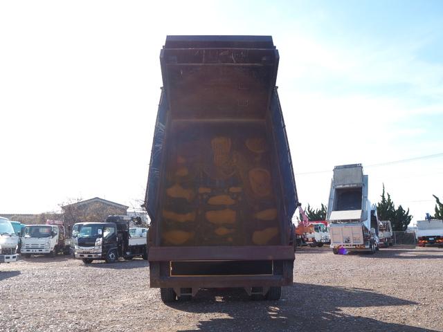 ヒノレンジャー 　増トン　造りボディ　極東　ダンプ　ＤＤ０７－４８　電動コボレーン　リーフサス　ターボ２２５馬力　積載７．７ｔ　６速ＭＴ　ベッド付き　坂道発進補助装置　バックモニター　ＥＴＣ　キセノンヘッドライト（12枚目）