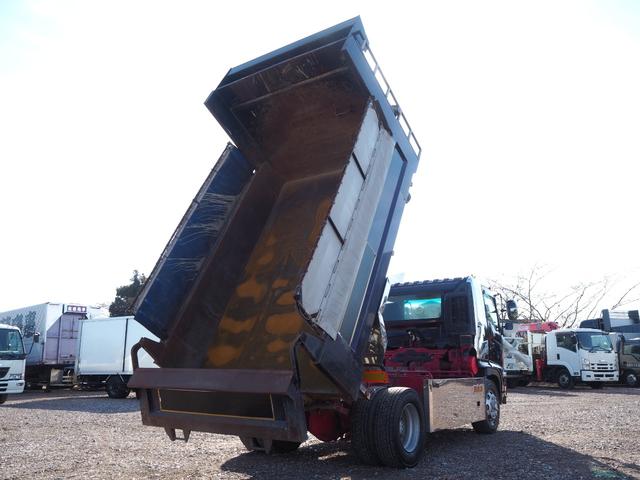 ヒノレンジャー 　増トン　造りボディ　極東　ダンプ　ＤＤ０７－４８　電動コボレーン　リーフサス　ターボ２２５馬力　積載７．７ｔ　６速ＭＴ　ベッド付き　坂道発進補助装置　バックモニター　ＥＴＣ　キセノンヘッドライト（13枚目）