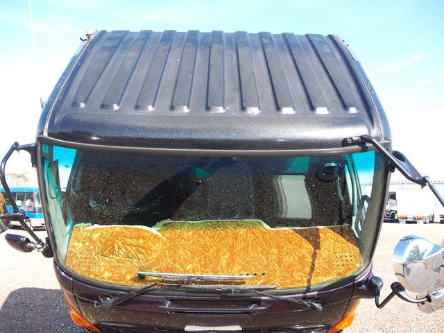 ヒノレンジャー 　増トン　造りボディ　極東　ダンプ　ＤＤ０７－４８　電動コボレーン　リーフサス　ターボ２２５馬力　積載７．７ｔ　６速ＭＴ　ベッド付き　坂道発進補助装置　バックモニター　ＥＴＣ　キセノンヘッドライト（17枚目）