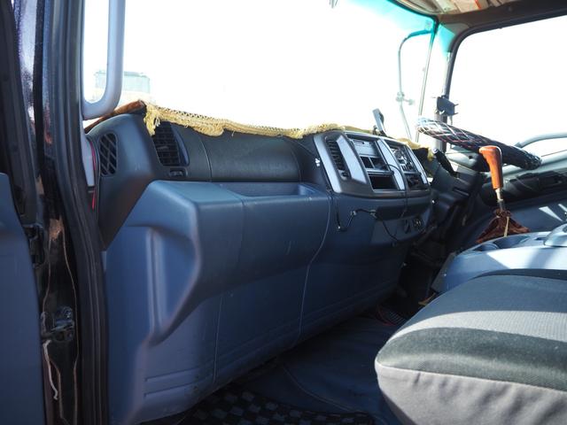 ヒノレンジャー 　増トン　造りボディ　極東　ダンプ　ＤＤ０７－４８　電動コボレーン　リーフサス　ターボ２２５馬力　積載７．７ｔ　６速ＭＴ　ベッド付き　坂道発進補助装置　バックモニター　ＥＴＣ　キセノンヘッドライト（56枚目）