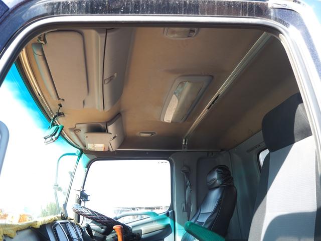 ヒノレンジャー 　増トン　造りボディ　極東　ダンプ　ＤＤ０７－４８　電動コボレーン　リーフサス　ターボ２２５馬力　積載７．７ｔ　６速ＭＴ　ベッド付き　坂道発進補助装置　バックモニター　ＥＴＣ　キセノンヘッドライト（57枚目）