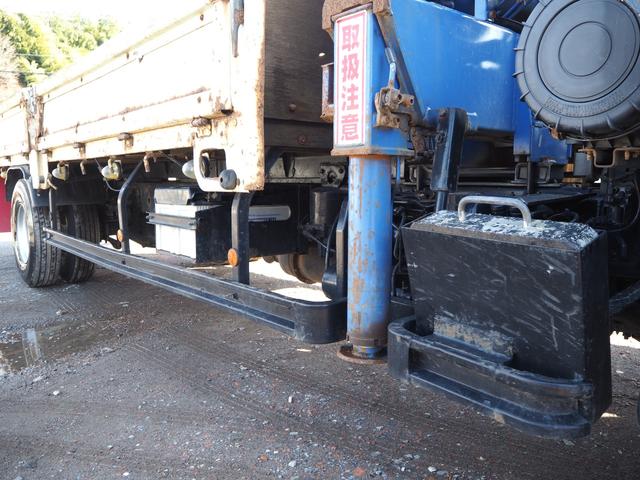 ヒノレンジャー 標準幅 タダノ製 TM-ZE304HR 4段クレーン フックイン 2.93t吊 ラジコン付 上物同年 平ボディ ターボ210馬力 積載2.4t 6速MT ベッド付 坂道発進補助装置 HID(28枚目)