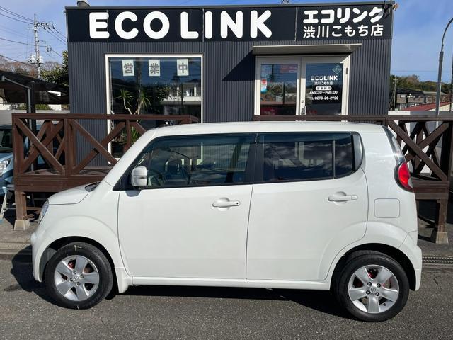 モコ Ｇ　ＦＯＵＲ　４ＷＤターボ　ワンオーナー車　ナビ・ＴＶ・ＣＤ・ＡＭ／ＦＭ・ＥＴＣ・スマートキー・プッシュスタート・オートエアコン・ベンチシート・シートヒーター・ウィンカーミラー・アルミホイール（12枚目）