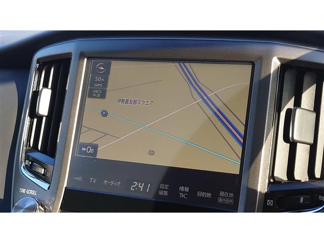 クラウン ロイヤルサルーン ETC レーンアシスト オートクルーズコントロール 衝突被害軽減システム バックカメラ ナビ TV アルミホイール オートマチックハイビーム オートライト LEDヘッドランプ AT スマートキー(5枚目)