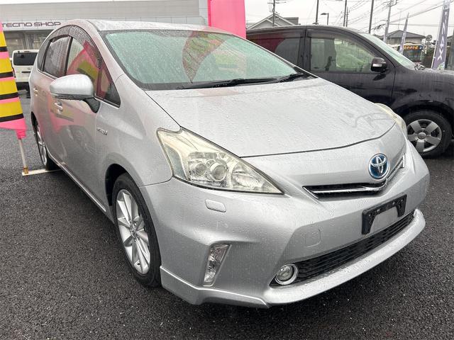 プリウスアルファ Ｓツーリングセレクション　ドライブレコーダー　ＥＴＣ　バックカメラ　ナビ　ＴＶ　アルミホイール　オートライト　ＬＥＤヘッドランプ　ヘッドライトウォッシャー　スマートキー　電動格納ミラー　ＣＶＴ　盗難防止システム　衝突安全ボディ（11枚目）