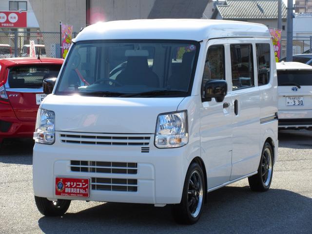 スクラム PA 5MT RS-Rローダウンスプリング 社外マフラー(純正マフラー有) アルトターボRS純正ENKEI15インチアルミホイール パイオニアディスプレイオーディオ DVD再生 Bluetooth 買取車(27枚目)