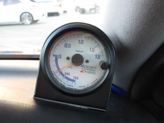 アリスト V300ベルテックスエディション 2JZツインターボ BLITZテクノスピード18インチアルミホイール BLITZ車高調 NUR-SPECマフラー GReddyブーストコントローラー APEXブースト計 サンルーフ レザーシート(15枚目)