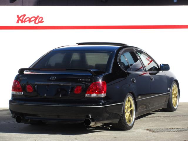 アリスト V300ベルテックスエディション 2JZツインターボ BLITZテクノスピード18インチアルミホイール BLITZ車高調 NUR-SPECマフラー GReddyブーストコントローラー APEXブースト計 サンルーフ レザーシート(29枚目)