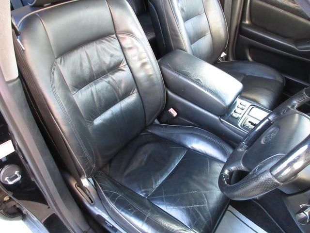 アリスト V300ベルテックスエディション 2JZツインターボ BLITZテクノスピード18インチアルミホイール BLITZ車高調 NUR-SPECマフラー GReddyブーストコントローラー APEXブースト計 サンルーフ レザーシート(40枚目)