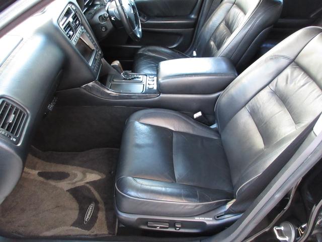 アリスト V300ベルテックスエディション 2JZツインターボ BLITZテクノスピード18インチアルミホイール BLITZ車高調 NUR-SPECマフラー GReddyブーストコントローラー APEXブースト計 サンルーフ レザーシート(45枚目)