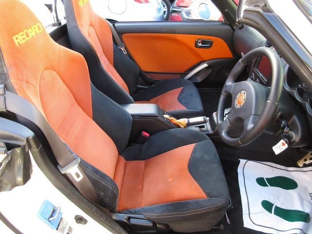 コペン アルティメットエディション RECAROシート シートヒーター HIDヘッドライト 純正BBS15インチアルミホイール HKSマフラー オートマ ATOTOディスプレイオーディオ ドラレコ MOMOステアリング 当店買取車(37枚目)