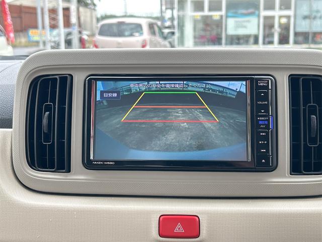 バックカメラ装備。駐車が苦手な方には欠かせません。