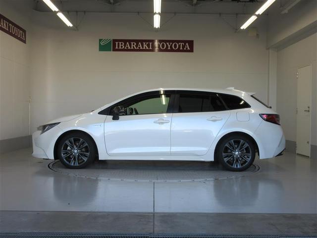 カローラツーリング ハイブリッド ダブルバイビー 追突軽減ブレーキ バックモニタ ワンセグ 横滑防止 スマキー LEDライト Aストップ デュアルエアバッグ エアコン オートクルーズ サイドエアバッグ ETC付 PS キーフリー ABS TV(2枚目)