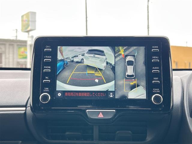 ヤリス ハイブリッドＸ　ＥＴＣ　全周囲カメラ　ナビ　オートクルーズコントロール　レーンアシスト　パークアシスト　衝突被害軽減システム　オートマチックハイビーム　オートライト　スマートキー（5枚目）
