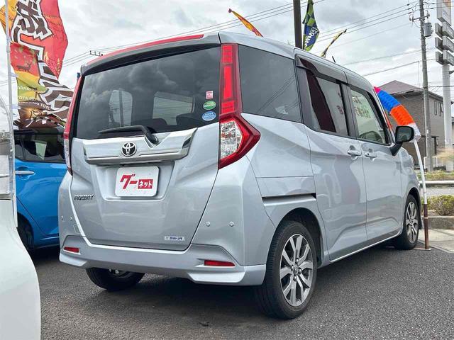ルーミー カスタムＧ－Ｔ　ドライブレコーダー　ＥＴＣ　全周囲カメラ　ナビ　ＴＶ　両側電動スライドドア　クリアランスソナー　オートクルーズコントロール　衝突被害軽減システム　アルミホイール　オートマチックハイビーム　オートライト（14枚目）
