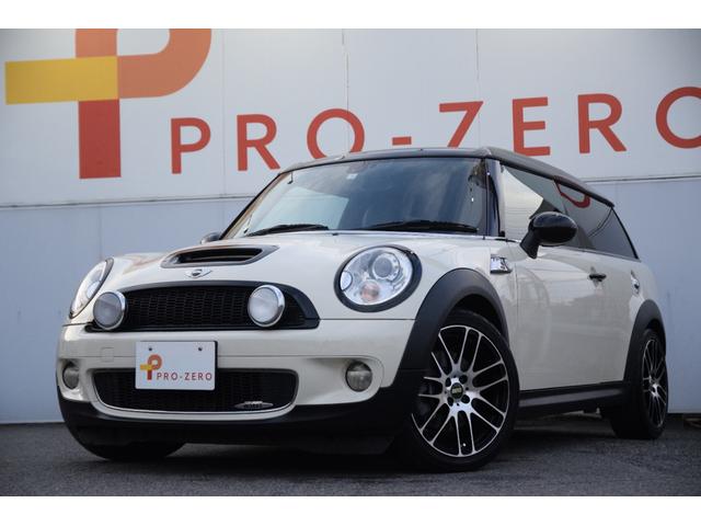 MINI クーパーS クラブマン JCWチューニングキット 黒革シート 整備記録簿 パワーウインドウ Wエアバック パワステ 運転席エアバッグ キーレスキー シートヒーター サイドエアバック フルオートエアコン ETC ABS ナビ(4枚目)