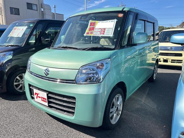 スペーシア G ドライブレコーダー 両側スライドドア ナビ TV 衝突被害軽減システム アイドリングストップ 電動格納ミラー CVT 盗難防止システム ABS ESC CD DVD再生 USB(13枚目)