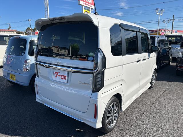 N-BOXカスタム L ドライブレコーダー バックカメラ 両側スライド・片側電動 ナビ TV クリアランスソナー オートクルーズコントロール レーンアシスト 衝突被害軽減システム オートライト LEDヘッドランプ(14枚目)