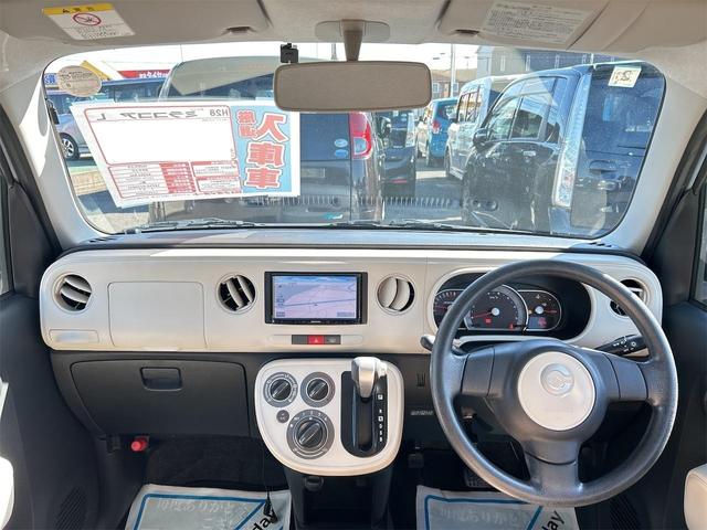 ミラココア ココアL ナビ TV キーレスエントリー アイドリングストップ 電動格納ミラー ベンチシート CVT 盗難防止システム ABS CD USB 衝突安全ボディ エアコン パワーステアリング パワーウィンドウ(2枚目)