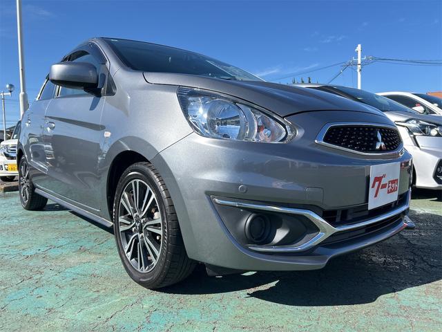 ミラージュ M ETC バックカメラ ナビ TV 衝突被害軽減システム アルミホイール オートライト スマートキー アイドリングストップ 電動格納ミラー CVT 盗難防止システム 衝突安全ボディ(14枚目)