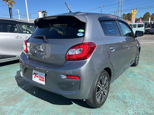 ミラージュ M ETC バックカメラ ナビ TV 衝突被害軽減システム アルミホイール オートライト スマートキー アイドリングストップ 電動格納ミラー CVT 盗難防止システム 衝突安全ボディ(15枚目)