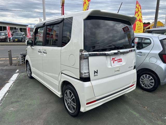 Ｎ－ＢＯＸカスタム Ｇ・Ｌパッケージ　バックカメラ　両側スライド・片側電動　ナビ　ＴＶ　オートライト　ＨＩＤ　スマートキー　アイドリングストップ　電動格納ミラー　ベンチシート　ＣＶＴ　盗難防止システム　ＡＢＳ　ＥＳＣ　ＣＤ　ＵＳＢ（16枚目）