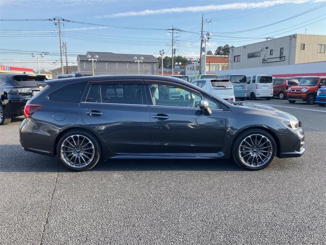 レヴォーグ 1.6STIスポーツアイサイト Wエアバッグ 純正ナビ フルセグTV ETC車載器 ドラレコ前 バックカメラ キーフリーシステム 電動格納ミラー シートヒーター 純正アルミ(4枚目)