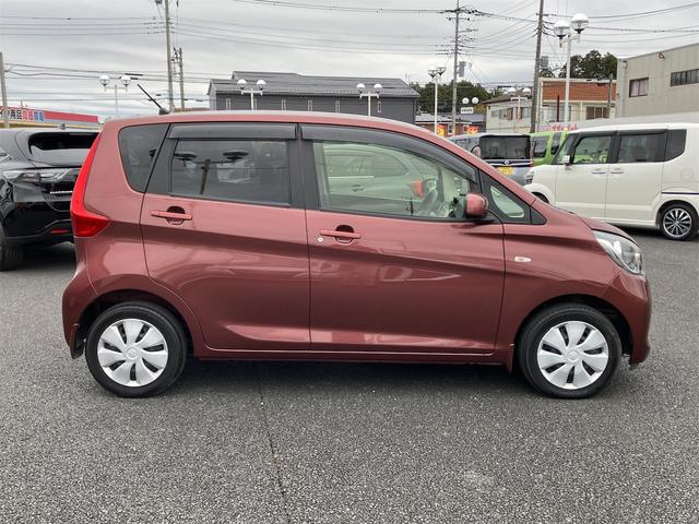 ｅＫワゴン Ｍ　キーレス　社外ナビゲーション　ＣＤプレイヤー　ラジオ　電動格納ミラー　パワーステアリング　パワーウィンドウ　アイドリングストップ　オートエアコン　オートマチック（4枚目）