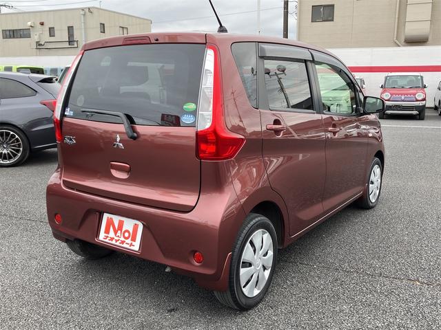 ｅＫワゴン Ｍ　キーレス　社外ナビゲーション　ＣＤプレイヤー　ラジオ　電動格納ミラー　パワーステアリング　パワーウィンドウ　アイドリングストップ　オートエアコン　オートマチック（7枚目）