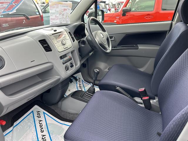 ワゴンＲ ＦＸ　ＥＴＣ　キーレスエントリー　電動格納ミラー　ベンチシート　ＭＴ　盗難防止システム　ＡＢＳ　ＣＤ　アルミホイール　衝突安全ボディ　エアコン　パワーステアリング　パワーウィンドウ　運転席エアバッグ（26枚目）