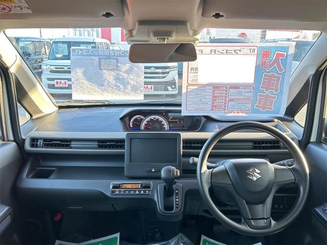 ワゴンR FX クリアランスソナー レーンアシスト 衝突被害軽減システム オートライト スマートキー 電動格納ミラー シートヒーター ベンチシート CVT 盗難防止システム ABS ESC 衝突安全ボディ エアコン(2枚目)