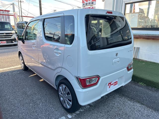 ワゴンR FX クリアランスソナー レーンアシスト 衝突被害軽減システム オートライト スマートキー 電動格納ミラー シートヒーター ベンチシート CVT 盗難防止システム ABS ESC 衝突安全ボディ エアコン(18枚目)