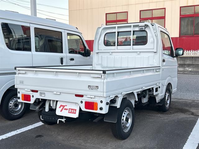 キャリイトラック KCエアコン・パワステ農繁仕様 4WD MT クリアランスソナー キーレスエントリー アイドリングストップ オートライト ESC エアコン パワーステアリング パワーウィンドウ 運転席エアバッグ 助手席エアバッグ(6枚目)