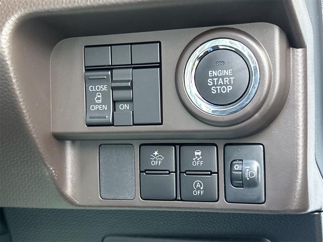 トール Ｘ　バックカメラ　ＴＶ　両側スライド・片側電動　クリアランスソナー　衝突被害軽減システム　オートライト　スマートキー　アイドリングストップ　電動格納ミラー　フルフラット　ウォークスルー　ＣＶＴ（8枚目）