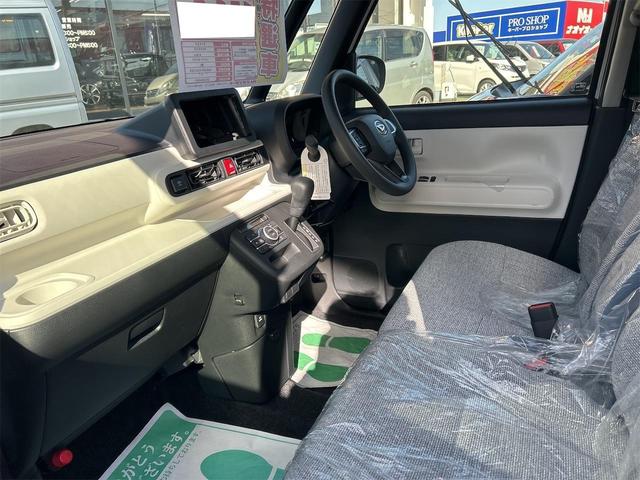 ムーヴキャンバス ストライプスＸ　両側電動スライドドア　クリアランスソナー　衝突被害軽減システム　オートライト　スマートキー　アイドリングストップ　電動格納ミラー　ベンチシート　ＣＶＴ　盗難防止システム　ＡＢＳ　ＥＳＣ（32枚目）