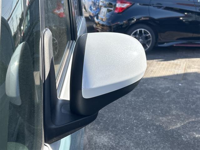 ムーヴキャンバス ストライプスＸ　両側電動スライドドア　クリアランスソナー　衝突被害軽減システム　オートライト　スマートキー　アイドリングストップ　電動格納ミラー　ベンチシート　ＣＶＴ　盗難防止システム　ＡＢＳ　ＥＳＣ（33枚目）