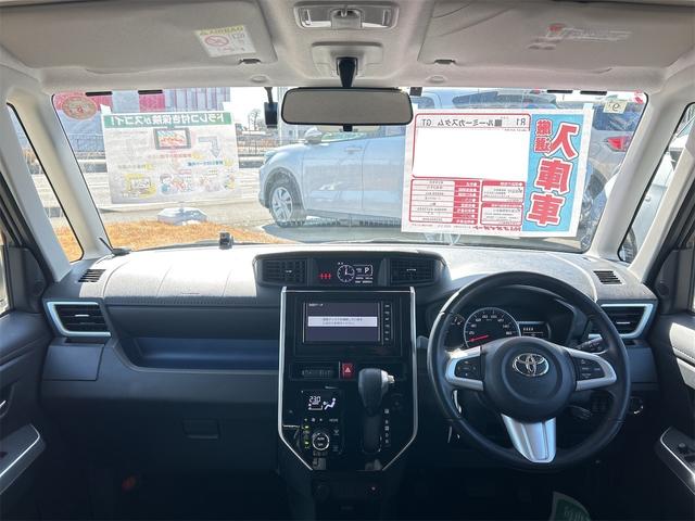 ルーミー カスタムＧ－Ｔ　ドライブレコーダー　ＥＴＣ　バックカメラ　ＴＶ　両側電動スライドドア　クリアランスソナー　オートクルーズコントロール　衝突被害軽減システム　アルミホイール　オートマチックハイビーム　オートライト（2枚目）