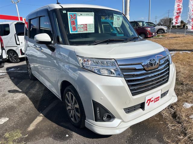 ルーミー カスタムＧ－Ｔ　ドライブレコーダー　ＥＴＣ　バックカメラ　ＴＶ　両側電動スライドドア　クリアランスソナー　オートクルーズコントロール　衝突被害軽減システム　アルミホイール　オートマチックハイビーム　オートライト（14枚目）