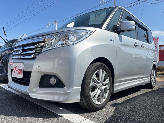 ソリオ ハイブリッドＭＺ　ドライブレコーダー　ＥＴＣ　全周囲カメラ　ナビ　ＴＶ　レーンアシスト　衝突被害軽減システム　両側電動スライドドア　オートライト　ＨＩＤ　スマートキー　アイドリングストップ　電動格納ミラー（12枚目）