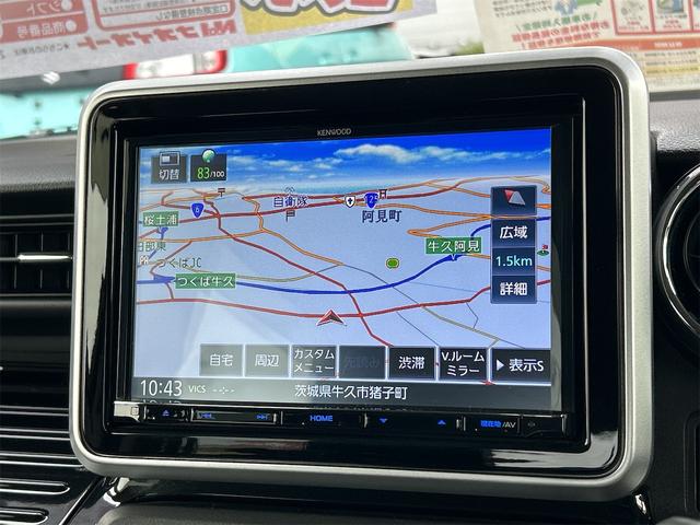 フレアワゴンカスタムスタイル ハイブリッドＸＳ　ドライブレコーダー　ＥＴＣ　バックカメラ　両側電動スライドドア　ナビ　ＴＶ　クリアランスソナー　レーンアシスト　衝突被害軽減システム　オートライト　ＬＥＤヘッドランプ　スマートキー（5枚目）