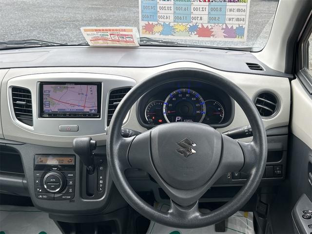 ワゴンR FX ナビ TV キーレスエントリー アイドリングストップ 電動格納ミラー シートヒーター ベンチシート CVT 盗難防止システム ABS CD Bluetooth 衝突安全ボディ エアコン(3枚目)