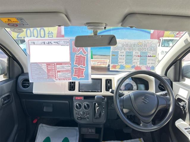 アルト F ETC ナビ TV キーレスエントリー AT 盗難防止システム ABS ESC CD 衝突安全ボディ エアコン パワーステアリング パワーウィンドウ 運転席エアバッグ 助手席エアバッグ(2枚目)