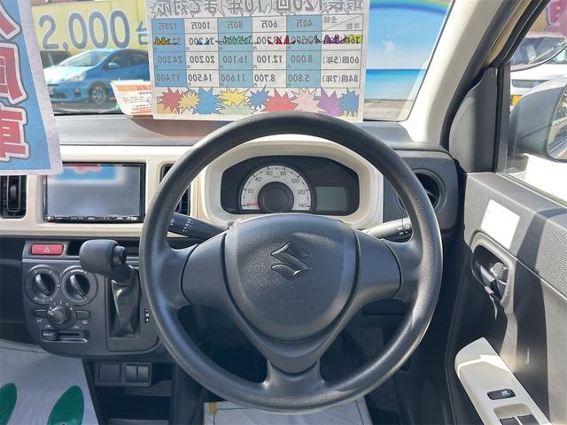 アルト F ETC ナビ TV キーレスエントリー AT 盗難防止システム ABS ESC CD 衝突安全ボディ エアコン パワーステアリング パワーウィンドウ 運転席エアバッグ 助手席エアバッグ(3枚目)