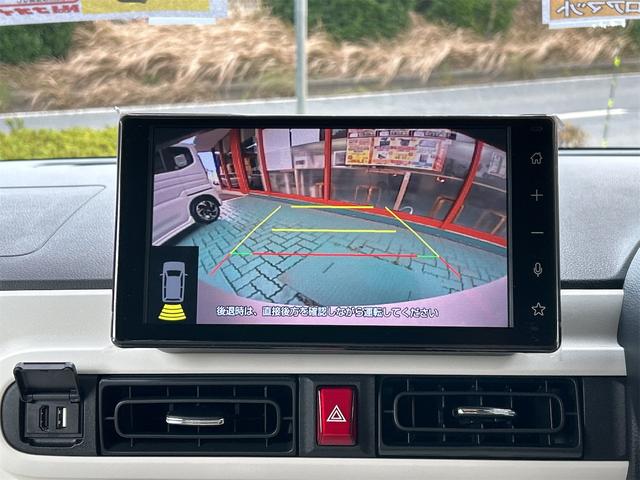 ムーヴキャンバス ストライプスG バックカメラ 両側電動スライドドア TV クリアランスソナー 衝突被害軽減システム オートライト LEDヘッドランプ スマートキー アイドリングストップ 電動格納ミラー シートヒーター ベンチシート(5枚目)