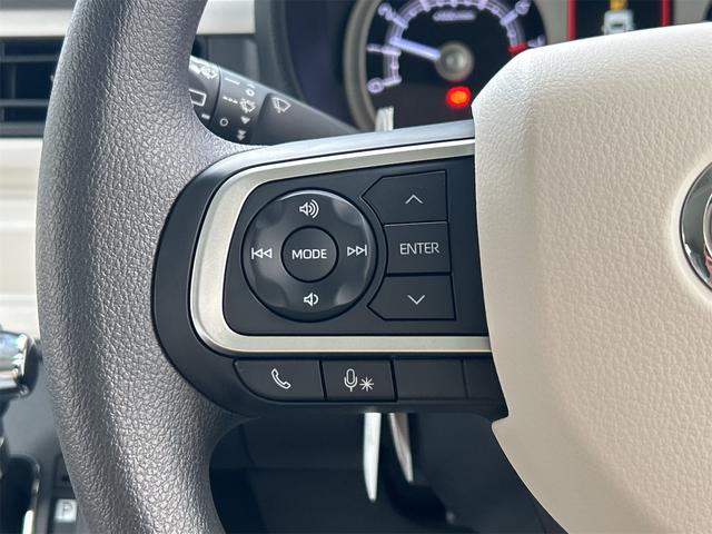 ムーヴキャンバス ストライプスG バックカメラ 両側電動スライドドア TV クリアランスソナー 衝突被害軽減システム オートライト LEDヘッドランプ スマートキー アイドリングストップ 電動格納ミラー シートヒーター ベンチシート(10枚目)