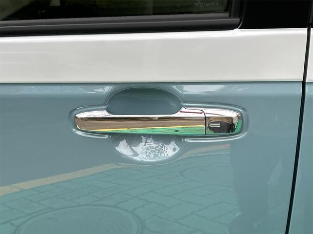 ムーヴキャンバス ストライプスG バックカメラ 両側電動スライドドア TV クリアランスソナー 衝突被害軽減システム オートライト LEDヘッドランプ スマートキー アイドリングストップ 電動格納ミラー シートヒーター ベンチシート(25枚目)