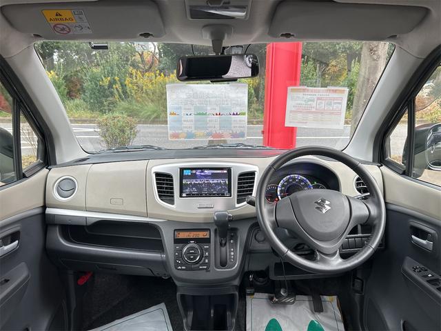 ワゴンR FXリミテッド ドライブレコーダー ETC ナビ TV スマートキー アイドリングストップ 電動格納ミラー ベンチシート CVT 盗難防止システム ABS アルミホイール 衝突安全ボディ エアコン パワーステアリング(2枚目)